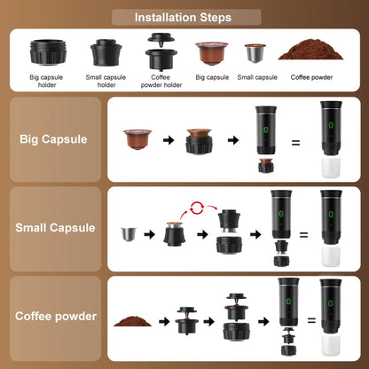 Portable Espresso Coffee Machine